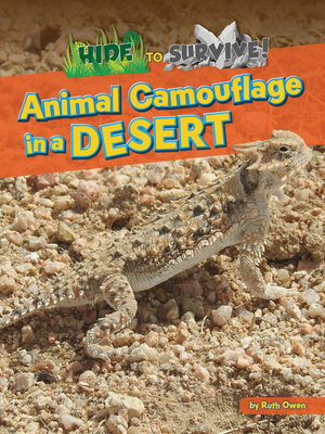 cover image of Animal Camouflage in a Desert